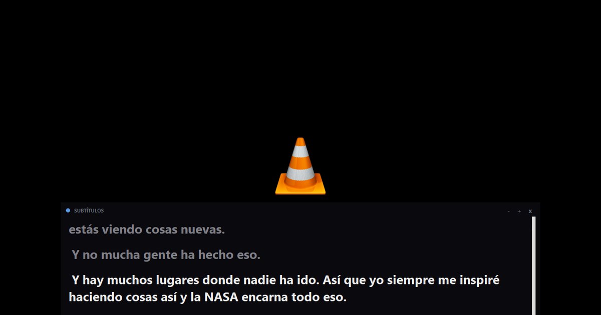 Traducir audio de inglés a español en directo con los subtítulos de Traducore sobre VLC