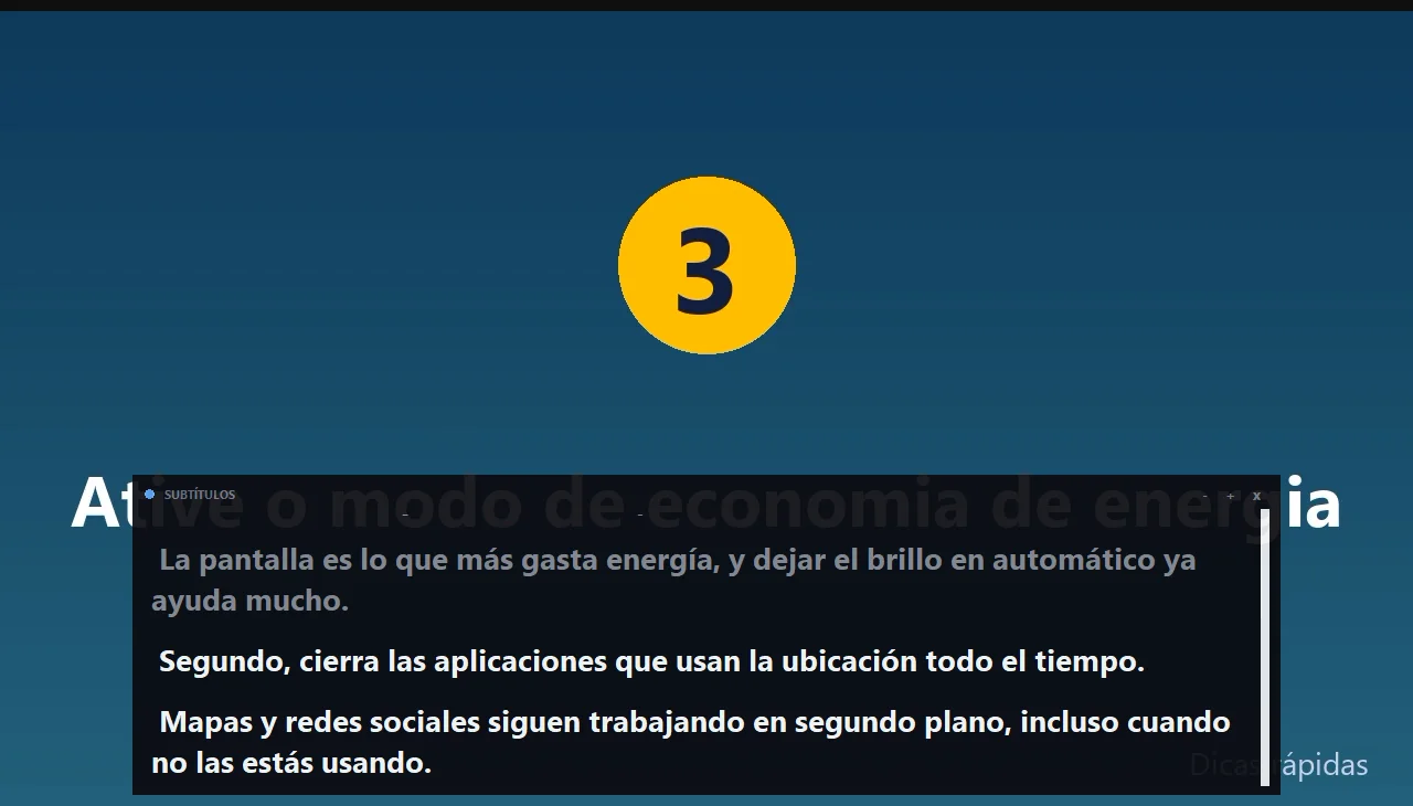 Traducir un vídeo del portugués al español: subtítulos en español sobre un vídeo en portugués de Brasil